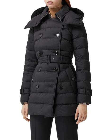 burberry ashwick|BURBERRY Down coat ASHWICK with detachable hood in dark .